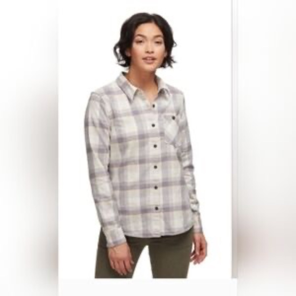 Patagonia Heywood Flannel Shirt-Drifter Grey-Sz 8